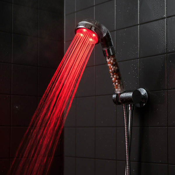 Red Light Filtered Showerhead