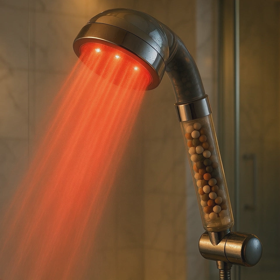 Red Light Filtered Showerhead